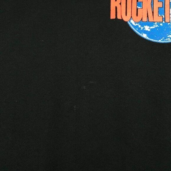 Vintage Rocketdyne Sweatshirt Mens Size XS Black 80s NASA Science Made In USA - Picture 5 of 9